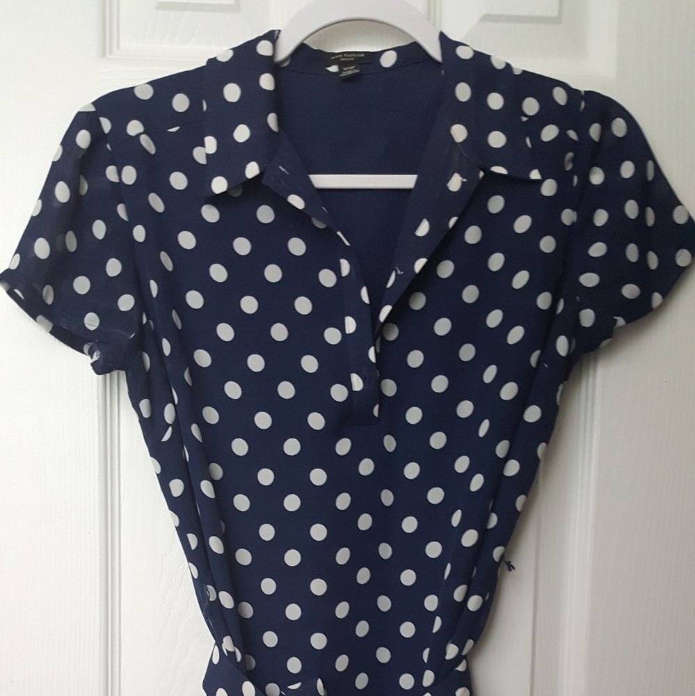 Ann Taylor POLKA dot dress